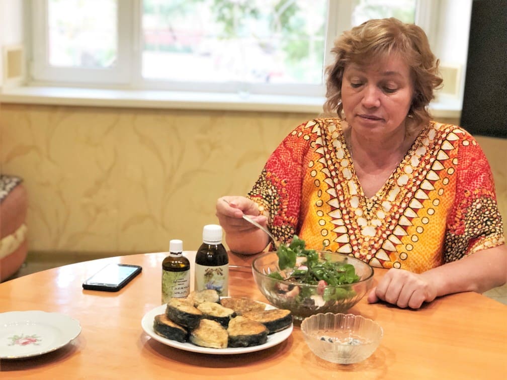 Обед ТОП-лидера НПК Инфинити Конюковой Галины Владимировны с маслом Болого и Таежный лекарь